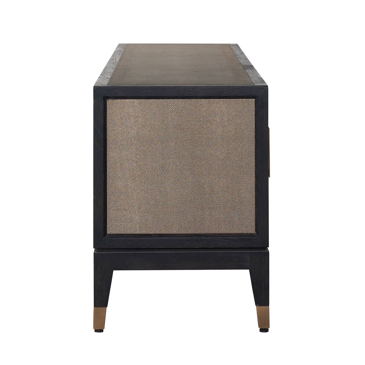 Richmond Interiors TV-meubel Bloomville brass shagreen