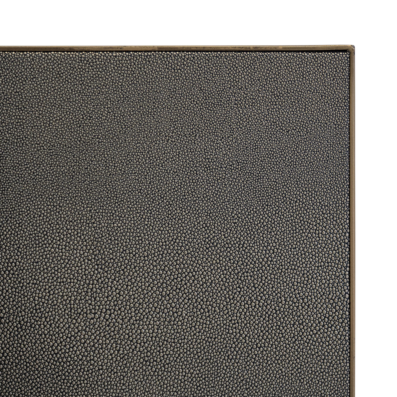 Richmond Interiors Eettafel Bloomville brass shagreen incl. glass top 230