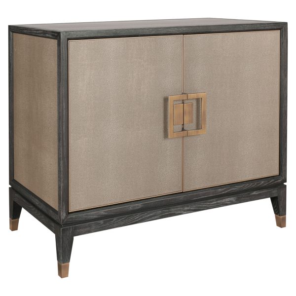 Richmond Interiors Dressoir Bloomville brass shagreen