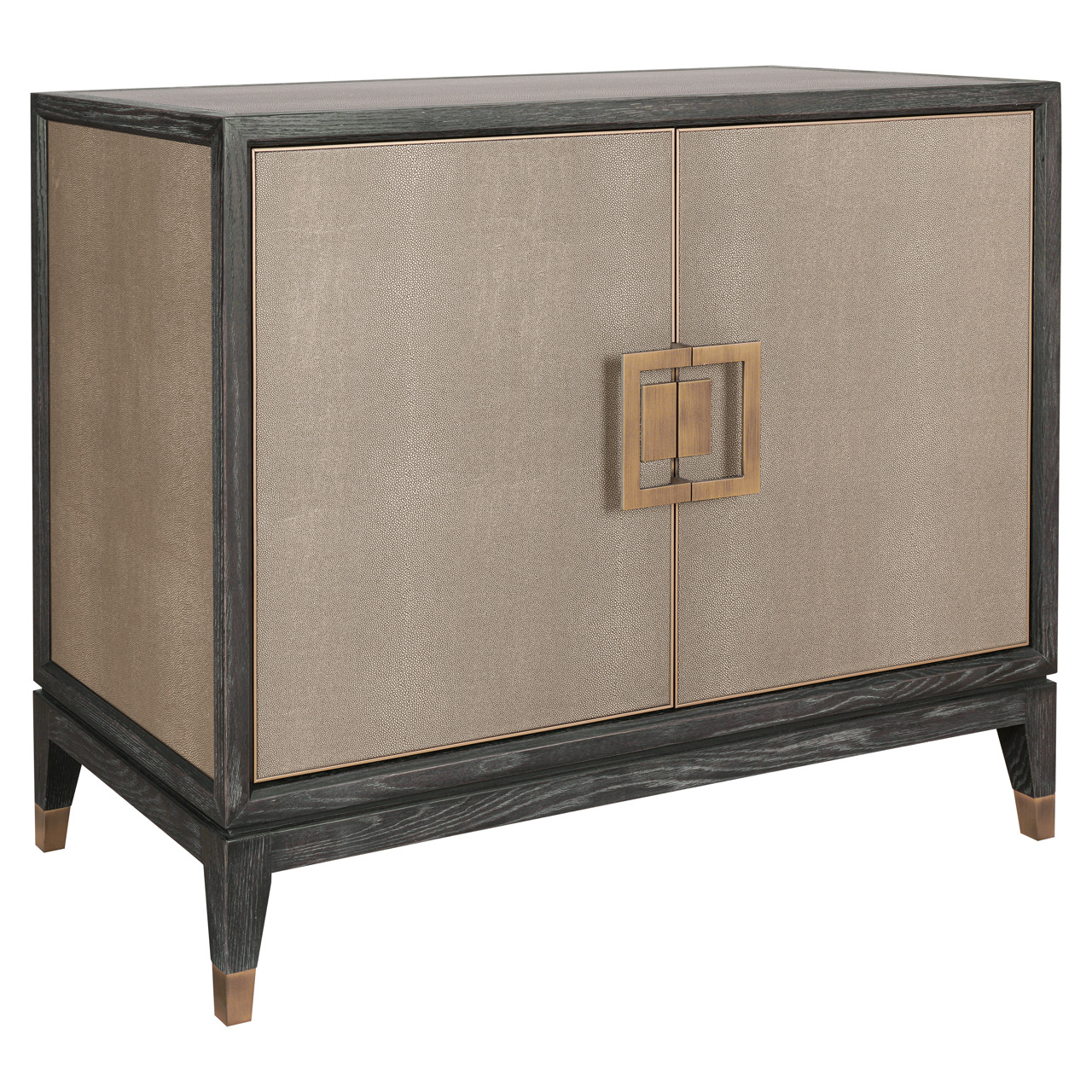 Richmond Interiors Dressoir Bloomville brass shagreen