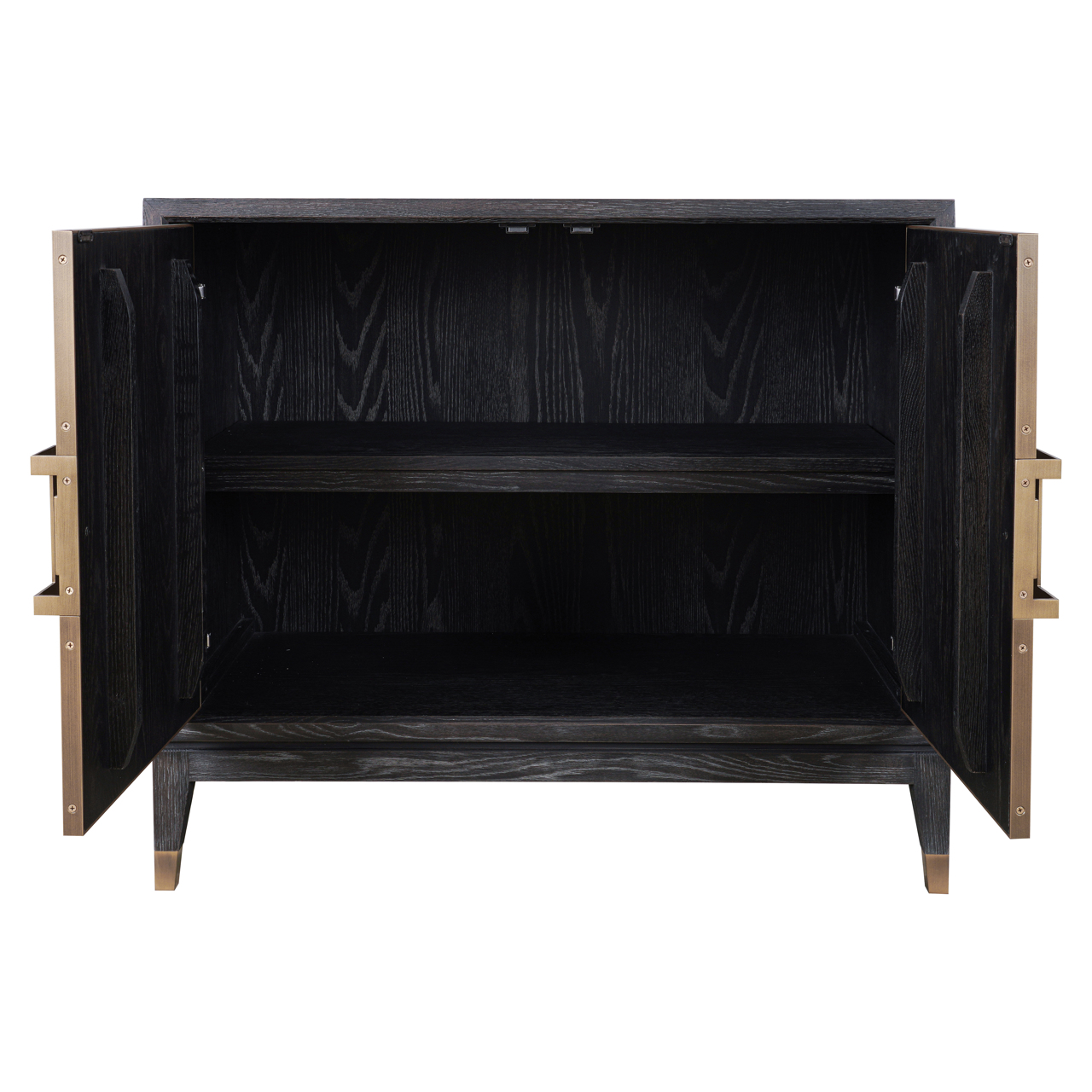Richmond Interiors Dressoir Bloomville brass shagreen