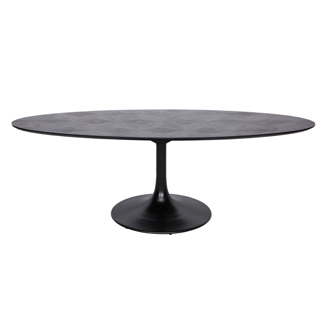 Richmond Interiors Eettafel Blax black oval 250