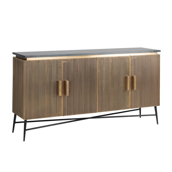 Richmond Interiors Dressoir Ironville gold