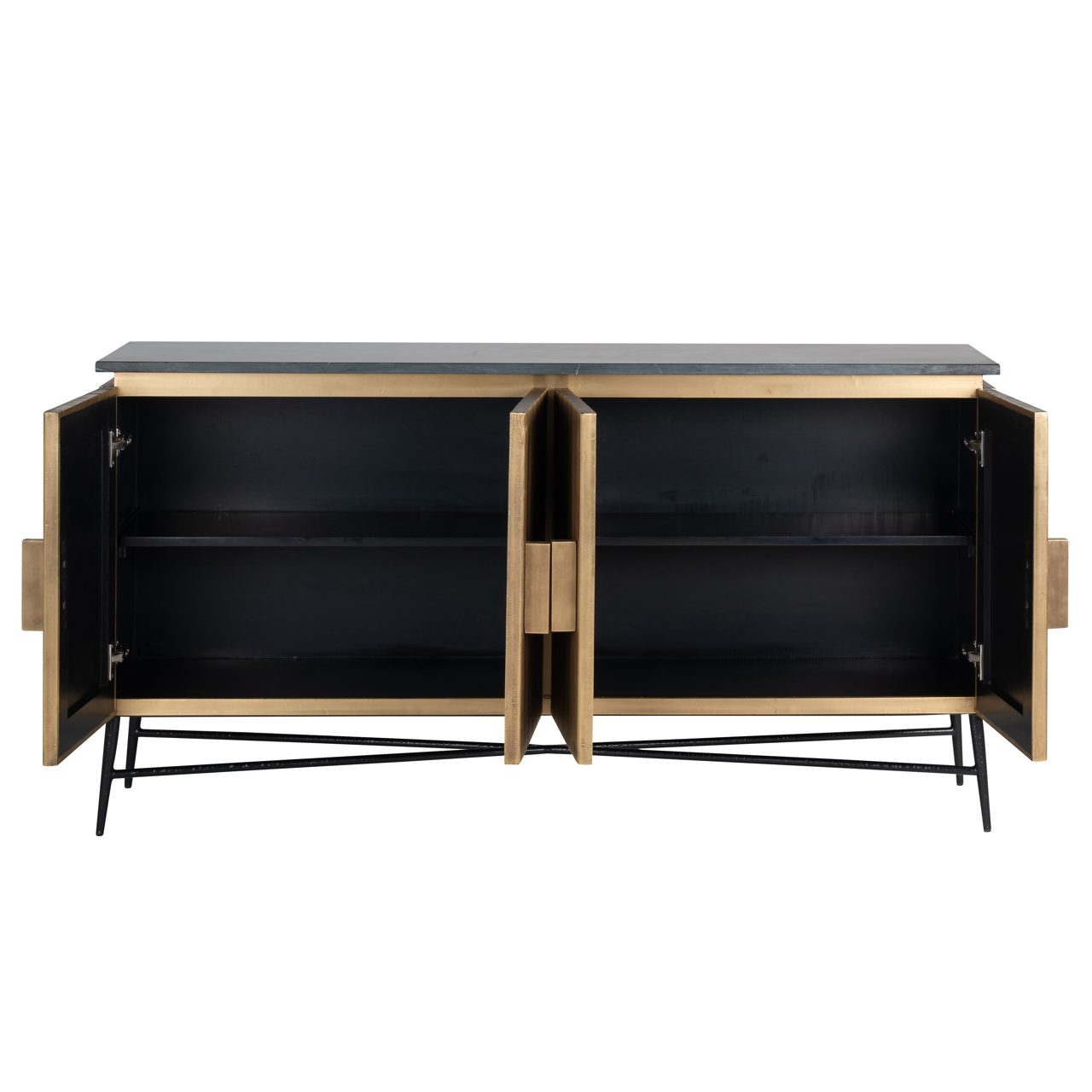 Richmond Interiors Dressoir Ironville gold