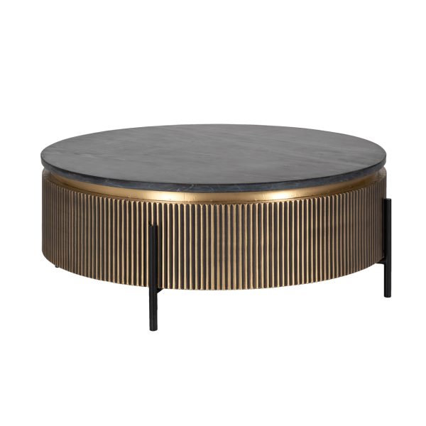 Richmond Interiors Salontafel Ironville gold 90Ø