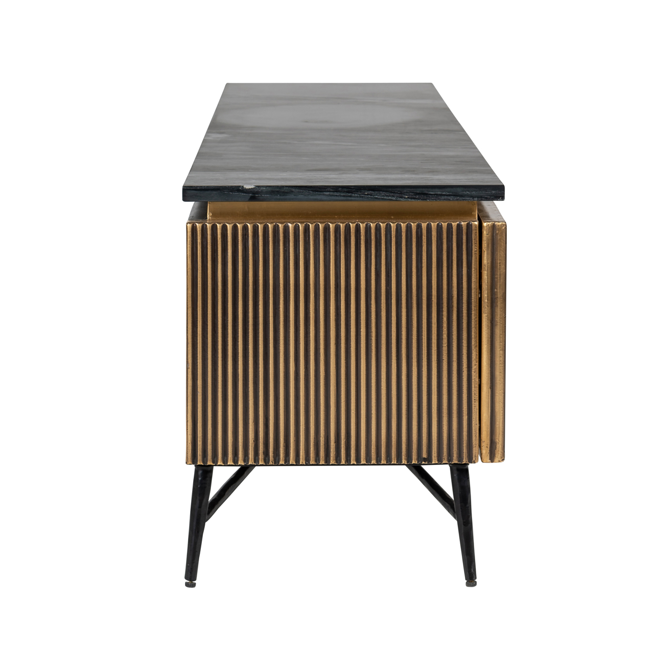 Richmond Interiors TV-meubel Ironville gold