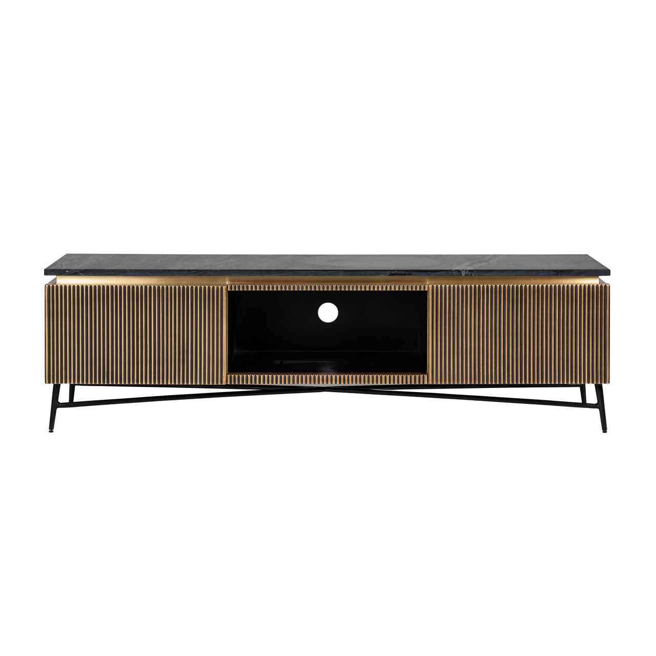 Richmond Interiors TV-meubel Ironville gold