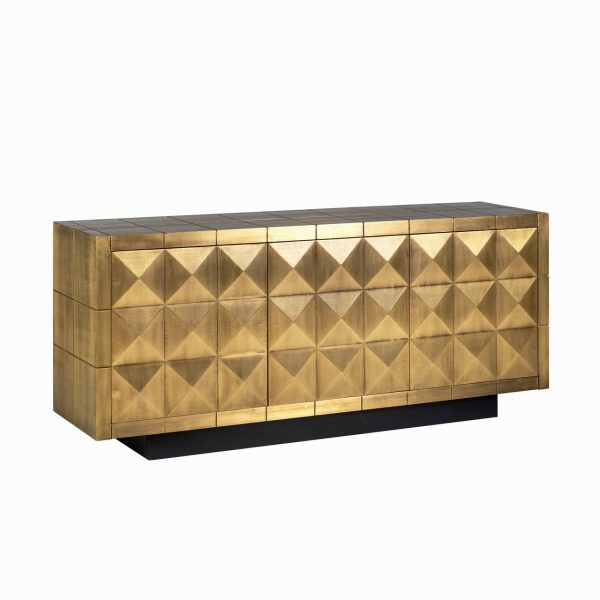Richmond Interiors Dressoir Collada brushed gold