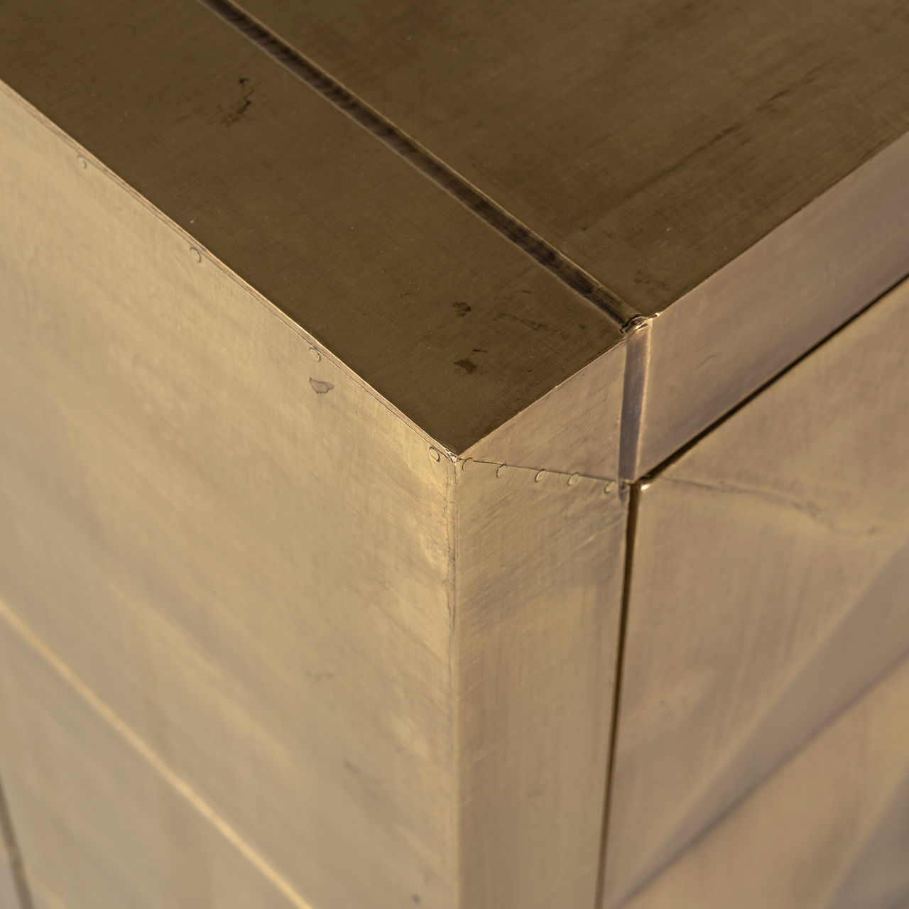 Richmond Interiors Dressoir Collada brushed gold