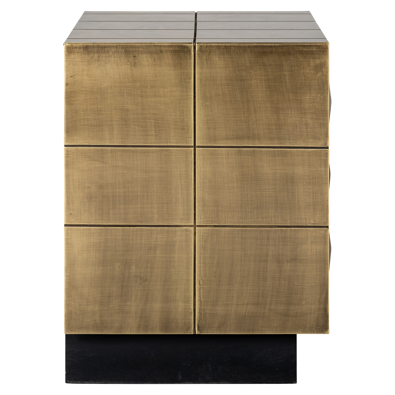 Richmond Interiors Nachtkastje Collada brushed gold