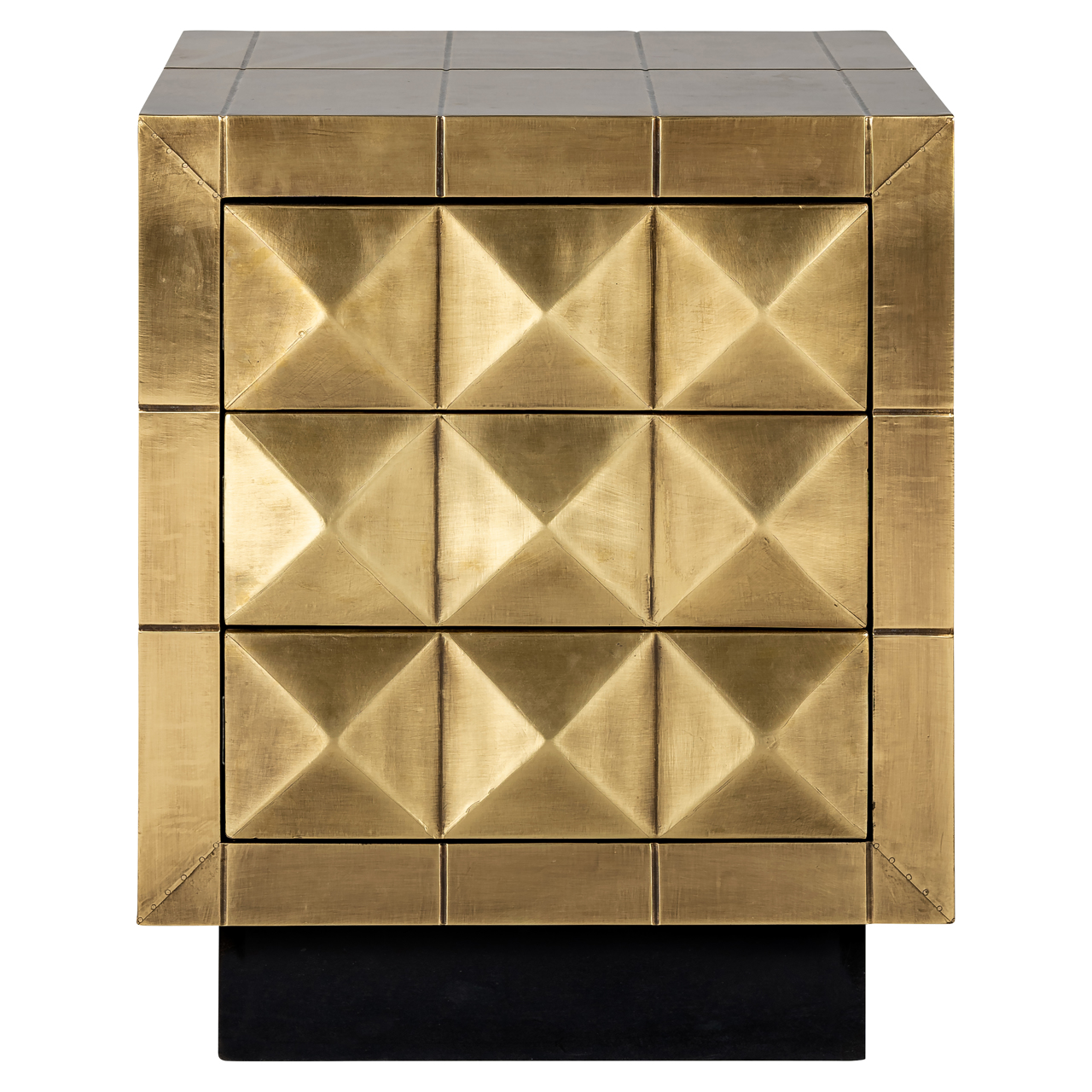 Richmond Interiors Nachtkastje Collada brushed gold