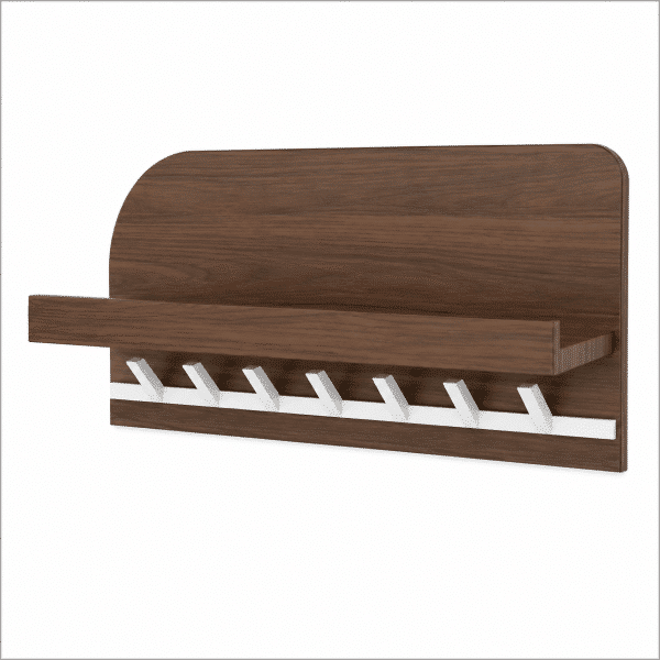Nijwie MySons Bonaire kapstok 60 met plankje en 7 haken - Welcome Home Collection