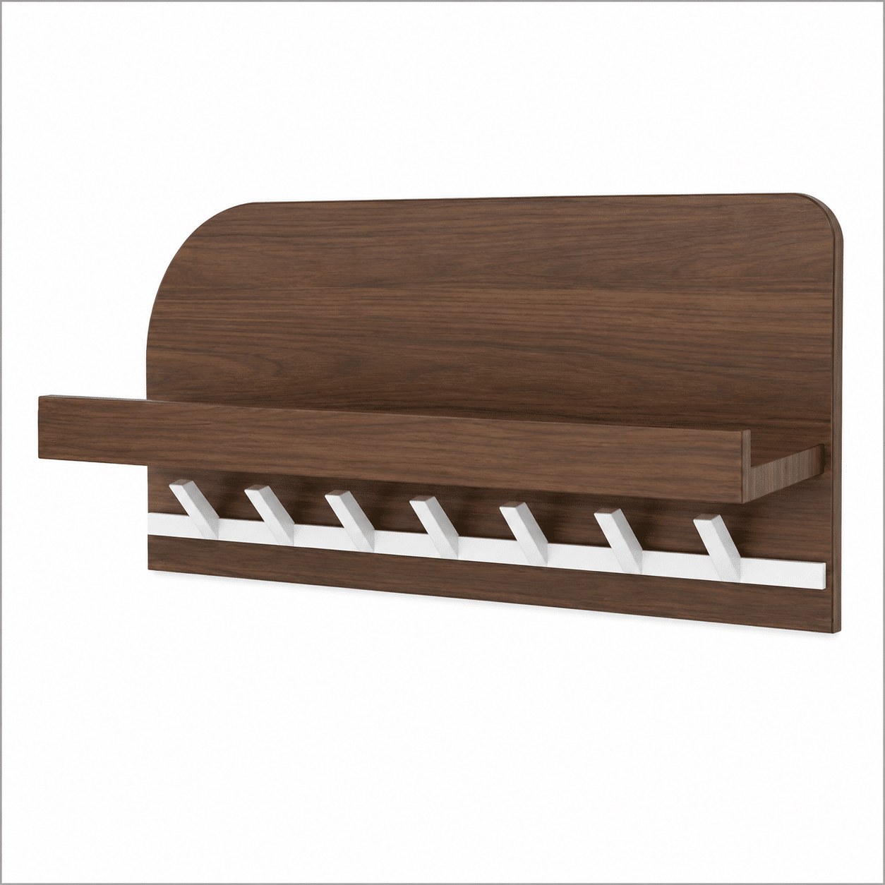 Nijwie MySons Bonaire kapstok 60 met plankje en 7 haken - Welcome Home Collection