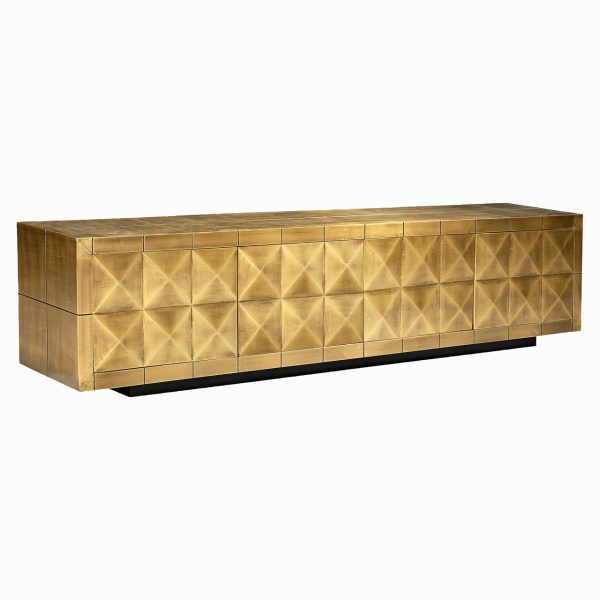 Richmond Interiors TV-meubel Collada brushed gold
