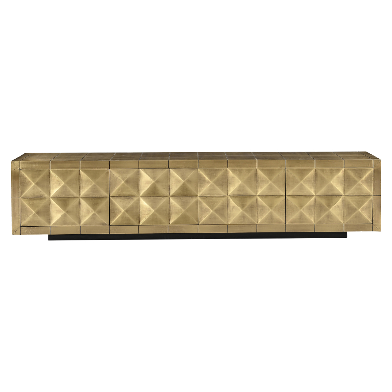 Richmond Interiors TV-meubel Collada brushed gold