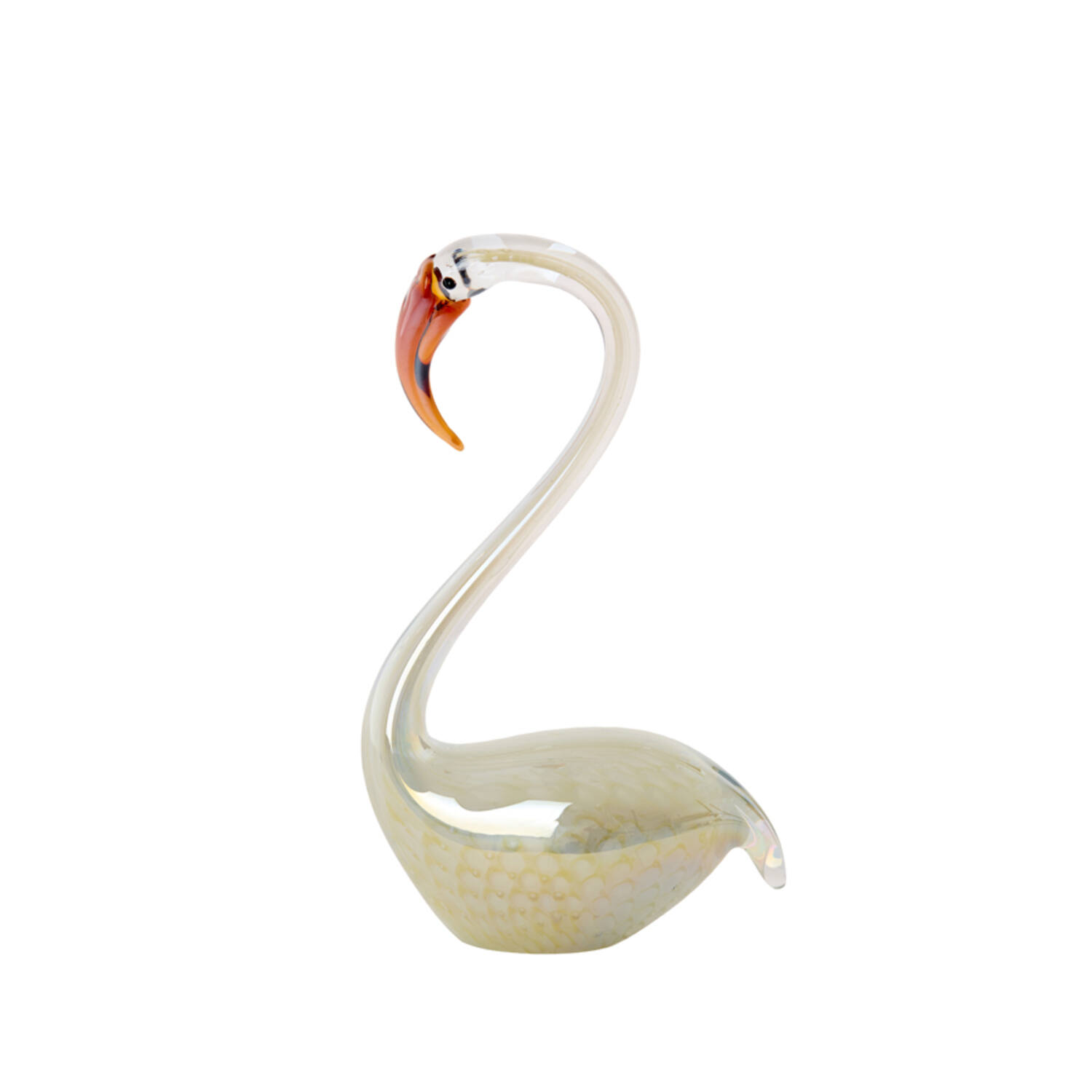 Light & Living Ornament 17x9,5x29 cm SWAN glas crème