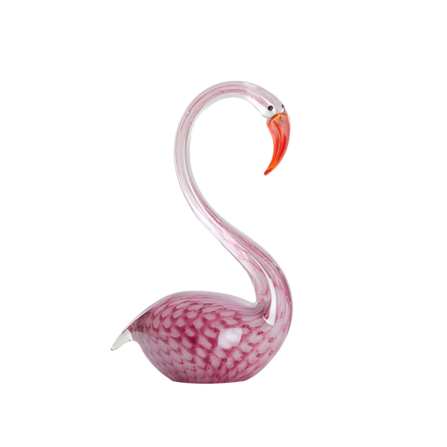 Light & Living Ornament 17x9,5x29 cm SWAN glas roze
