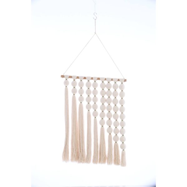 Light & Living Wandornament 60x4x76 cm WARD crème+groen