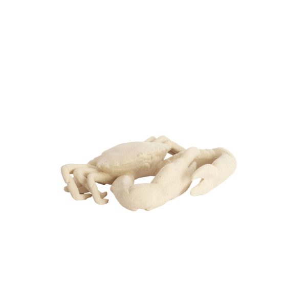 Light & Living Ornament 29x29x6,5 cm CRAB keramiek crème