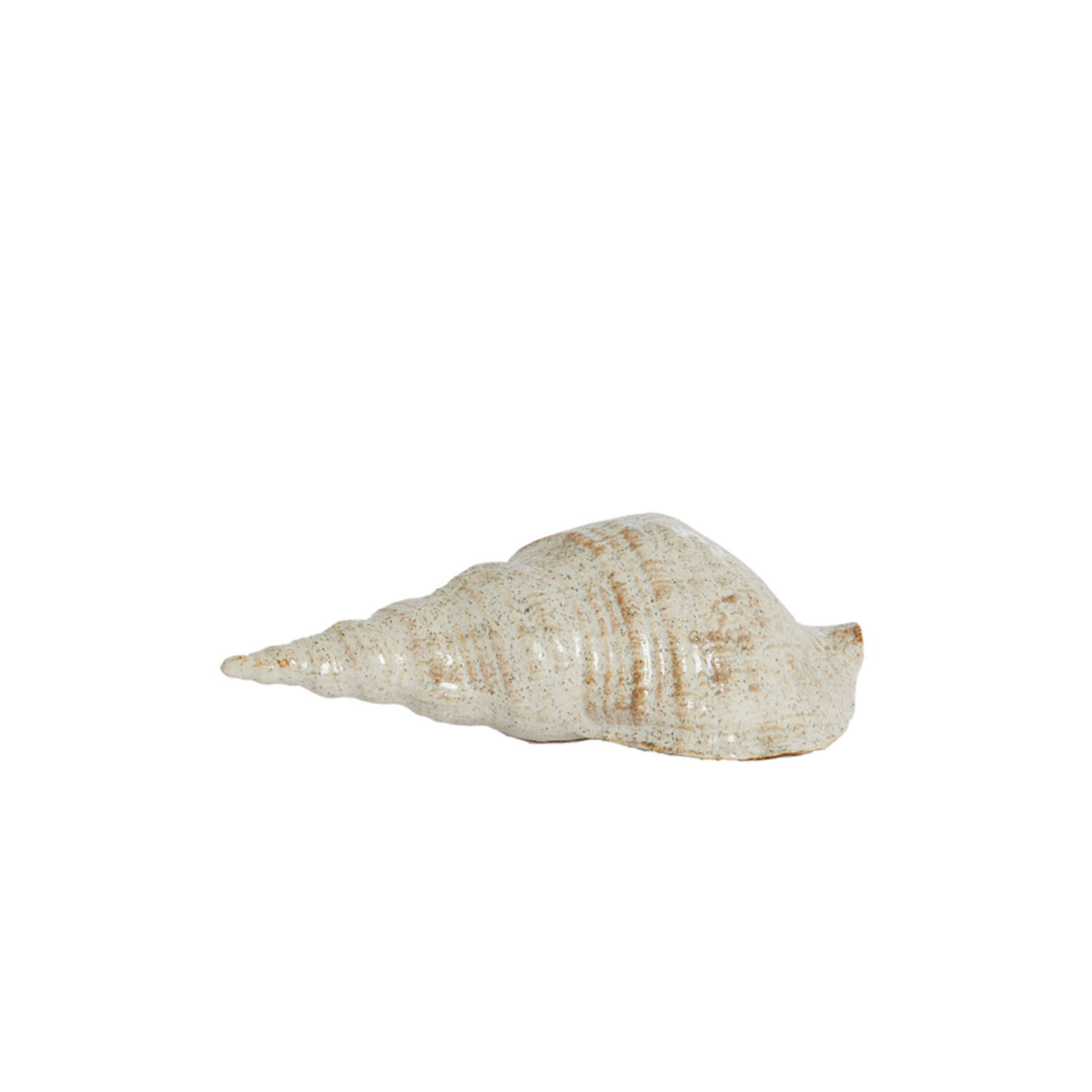 Light & Living Ornament 27,5x12,5x9 cm SHELL keramiek crème-zand