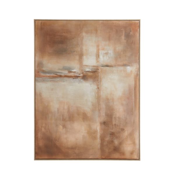 Light & Living Wandornament 90x3,5x120 cm MANARO terra+zand