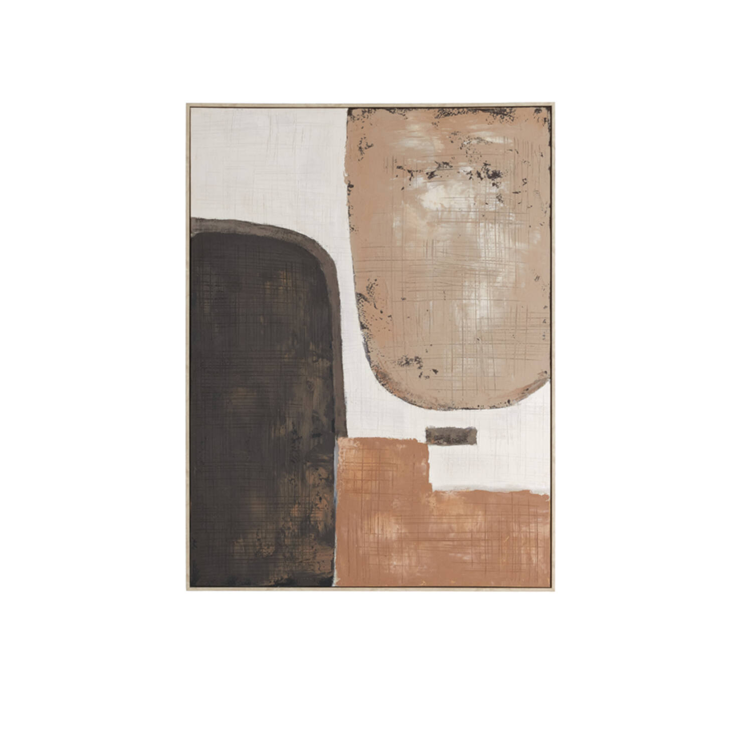 Light & Living Wandornament 90x3x120 cm ZIRELLE crème+zand+bruin