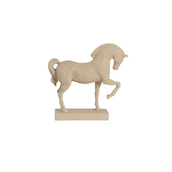 Light & Living Ornament 31x10x29 cm HORSE zand