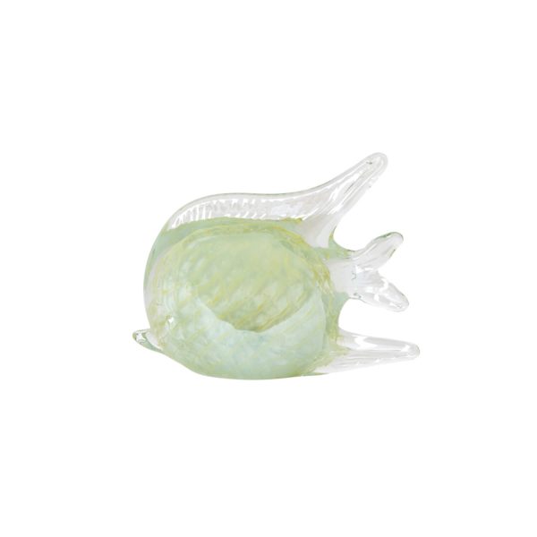 Light & Living Ornament 17x5x12,5 cm FISH glas crème