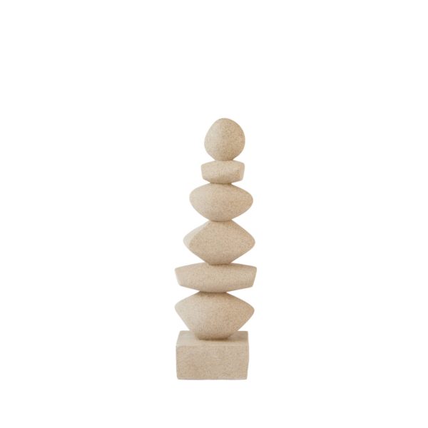 Light & Living Ornament 12x7,5x37 cm MAREVA zand