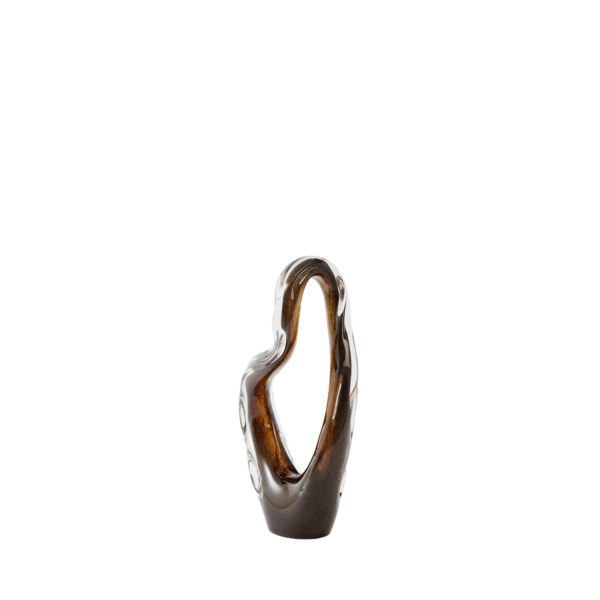 Light & Living Ornament 17x10,5x34,5 cm ORGEZA glas donker bruin