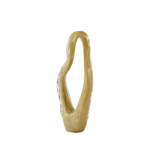 Light & Living Ornament 21x12x50 cm ORGEZA glas geel-groen
