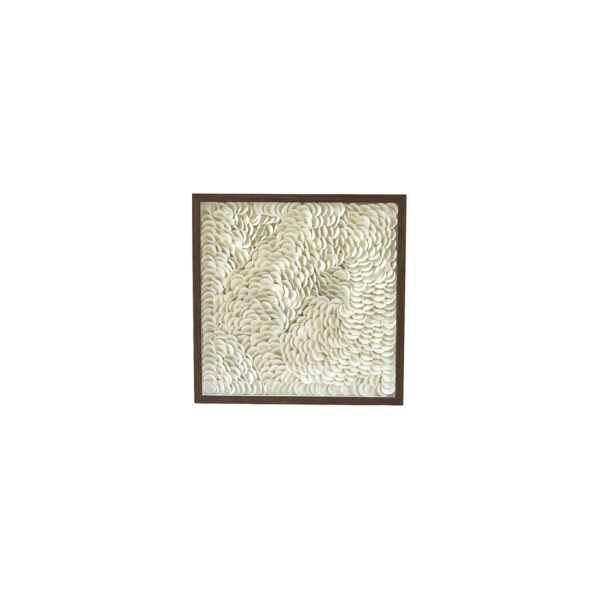 Light & Living Wandornament 60x4x60 cm XELHU crème+donker bruin