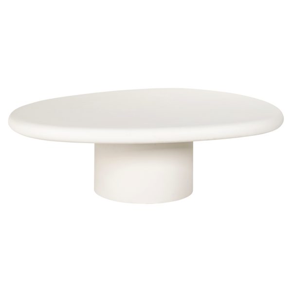 Richmond Interiors Salontafel Bloomstone white 110x90