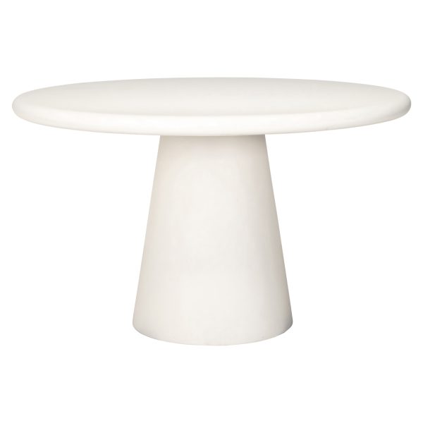 Richmond Interiors Eettafel Bloomstone white 130Ø