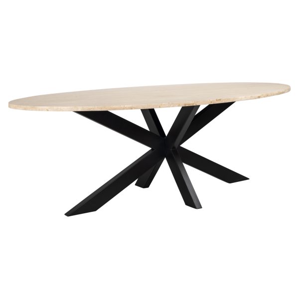 Richmond Interiors Eettafel Avalon bronze oval 230