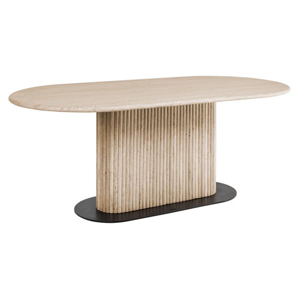 Richmond Interiors Eettafel La Cantera beige 200