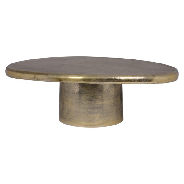 Richmond Interiors Salontafel Pulitzer brushed gold