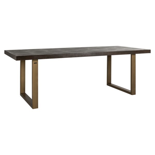 Richmond Interiors Eettafel Luxor brown diamond 230