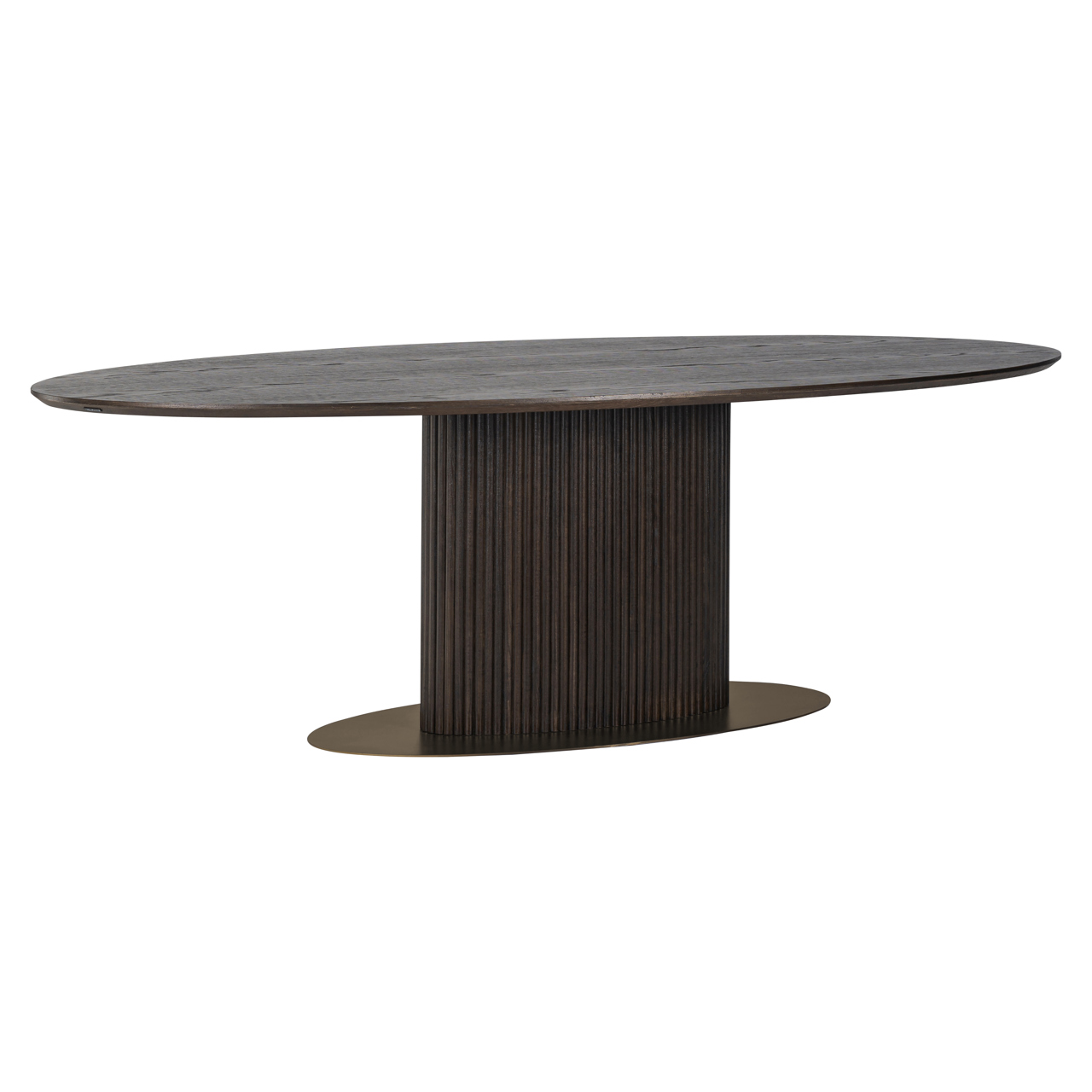 Richmond Interiors Eettafel Luxor brown oval 235