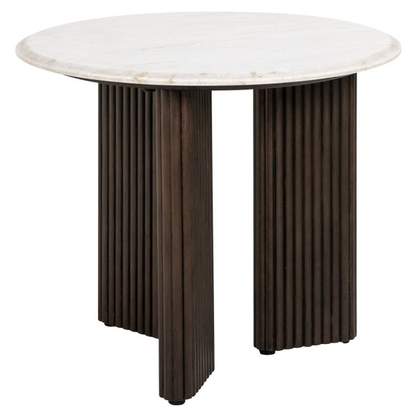 Richmond Interiors Bijzettafel Mayfield brown 55Ø