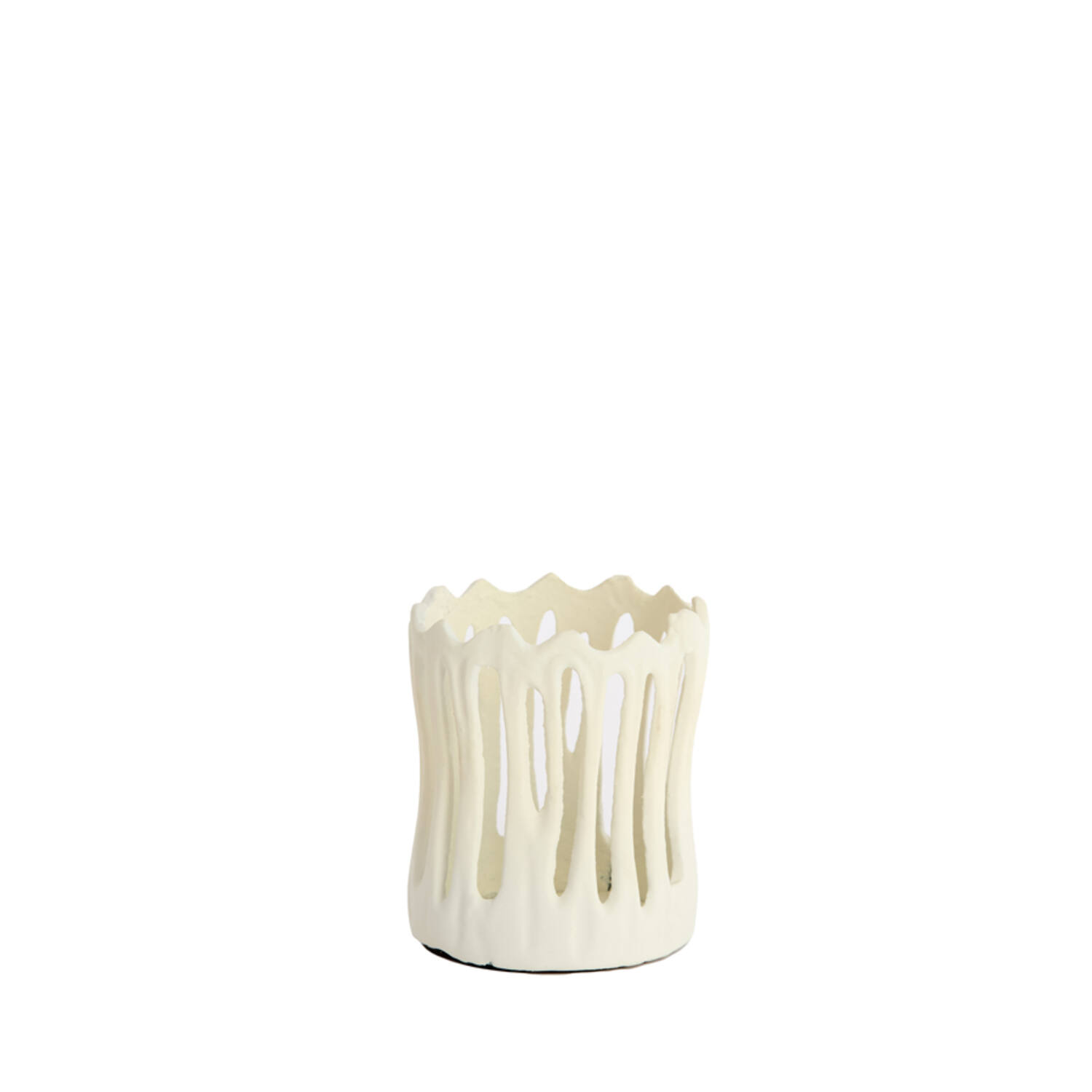 Light & Living Theelicht Ø8,5x10 cm TIVOLI mat crème