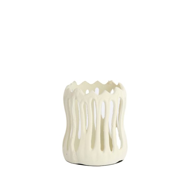 Light & Living Theelicht Ø11x13 cm TIVOLI mat crème
