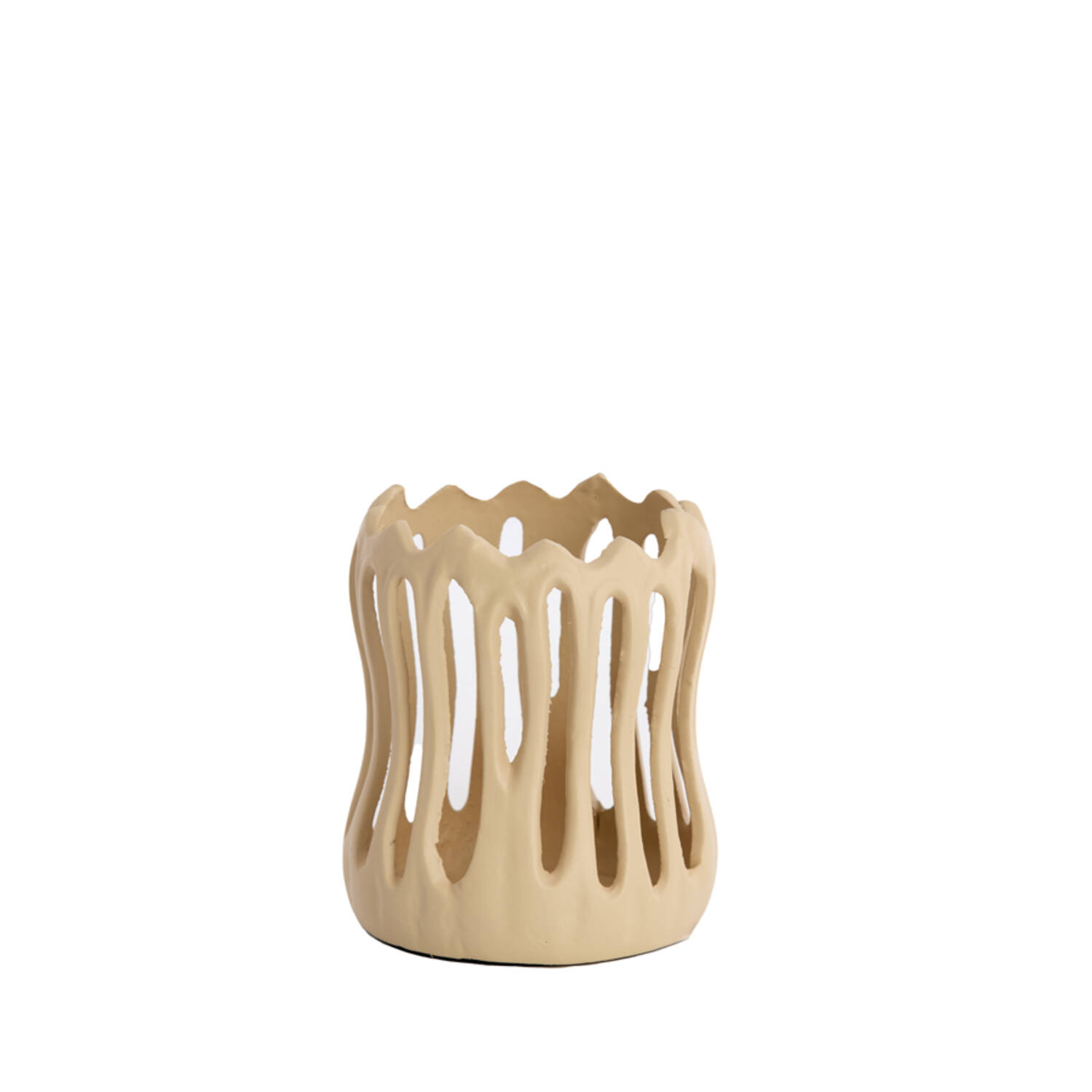 Light & Living Theelicht Ø11x13 cm TIVOLI mat zand