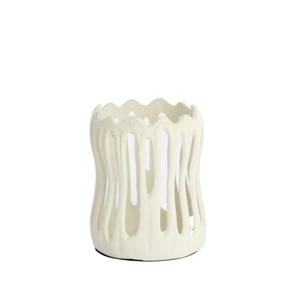 Light & Living Theelicht Ø13x16 cm TIVOLI mat crème