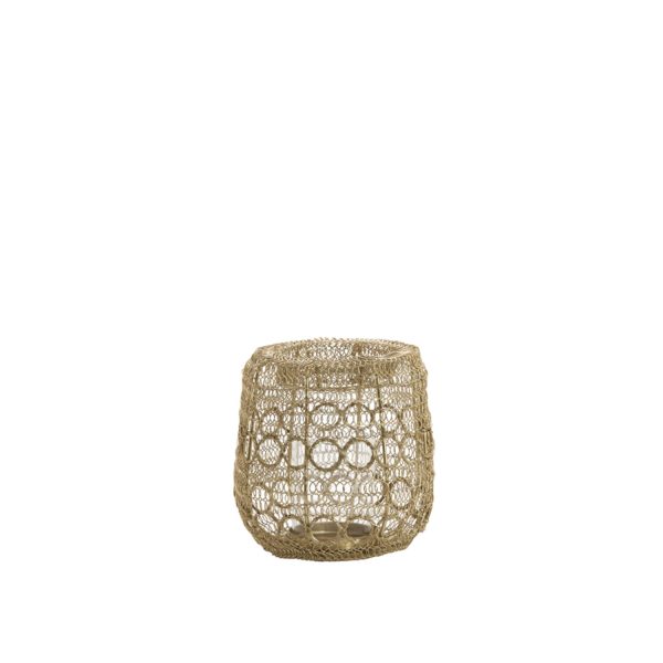 Light & Living Windlicht Ø17x16 cm SALOS goud