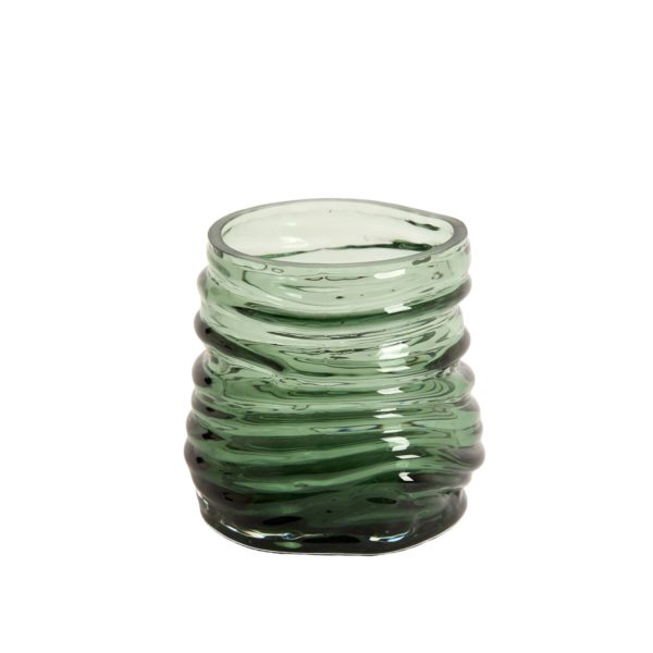 Light & Living Theelicht Ø10x11,5 cm MILYAN glas groen