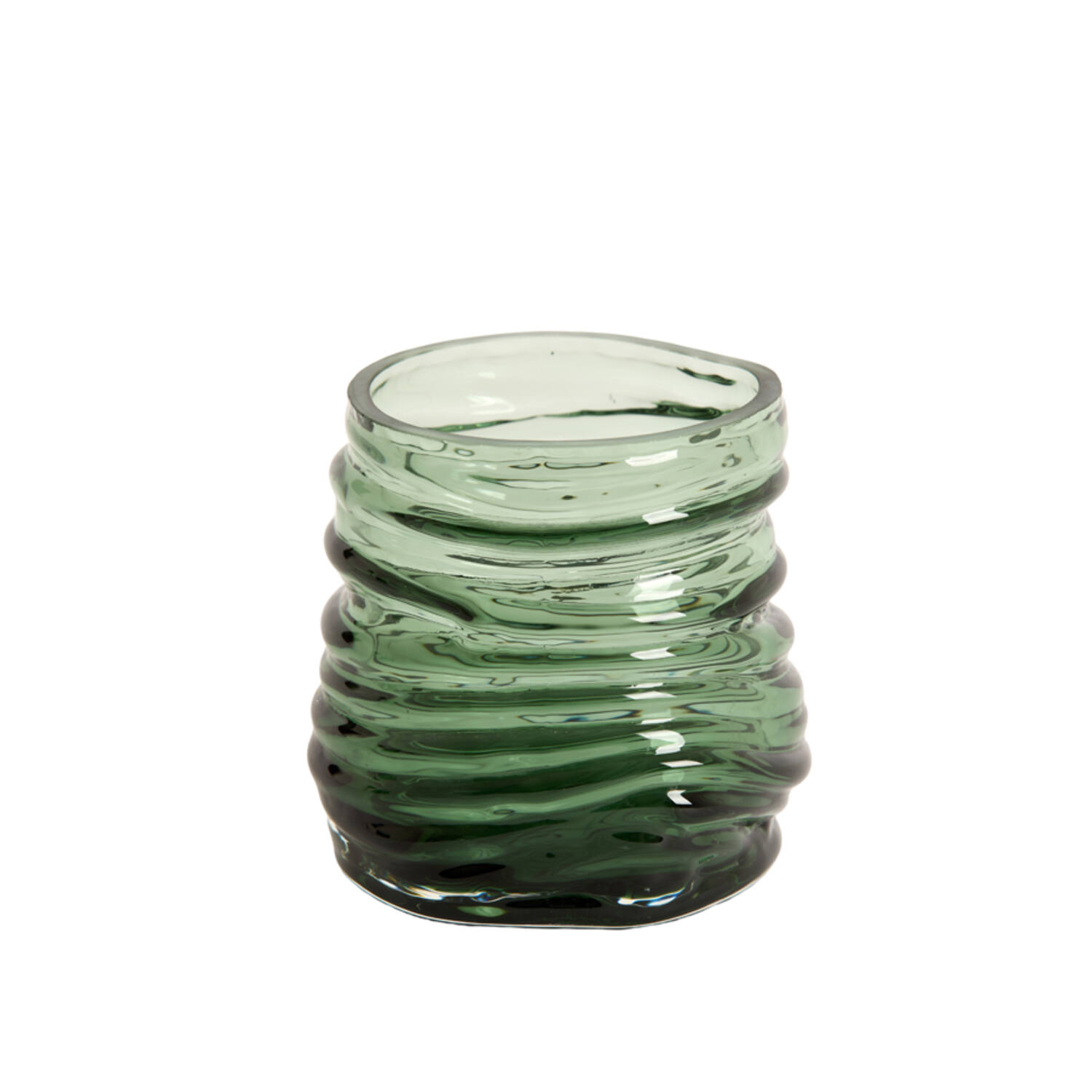 Light & Living Theelicht Ø10x11,5 cm MILYAN glas groen