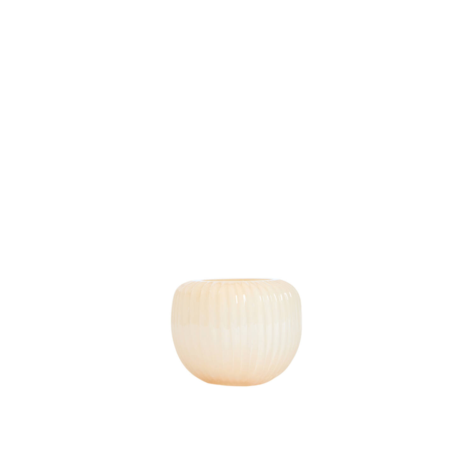 Light & Living Theelicht Ø11x9 cm OPALINE glas perzik