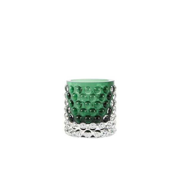 Light & Living Theelicht Ø10x9,5 cm SUSURRO glas groen