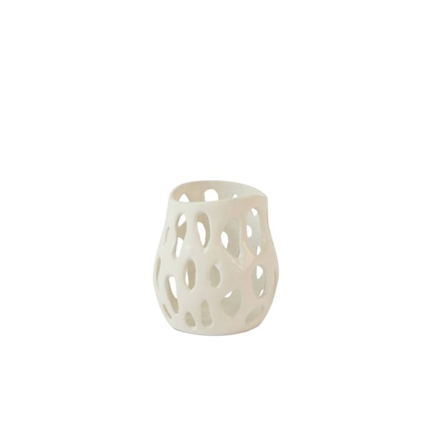 Light & Living Theelicht Ø12x12 cm SARANI glans crème